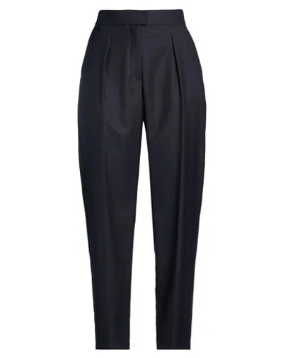 Agnona Woman Pants Midnight Blue Size 4 Wool