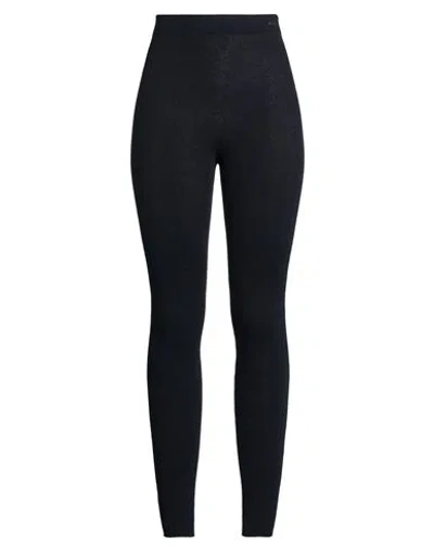 Agnona Woman Pants Navy Size Xs Cashmere In Black