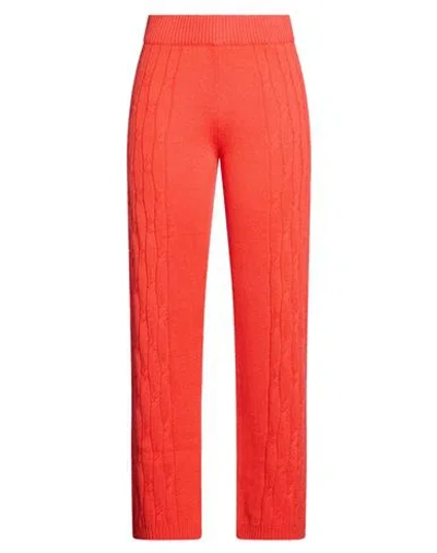 Agnona Woman Pants Red Size Xs Cashmere