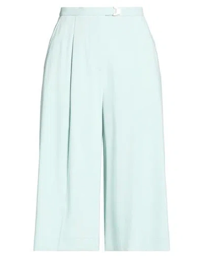 Agnona Woman Pants Sage Green Size 6 Cotton, Viscose, Elastane In Brown