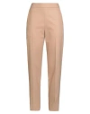 Agnona Woman Pants Sand Size 4 Wool, Cashmere In Pink
