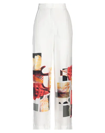 Agnona Pants In White