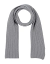 Agnona Woman Scarf Grey Size - Cashmere