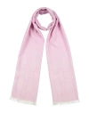 Agnona Woman Scarf Mauve Size - Cashmere, Silk In Purple