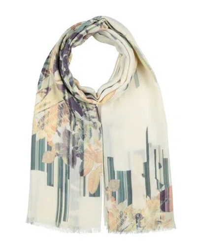 Agnona Woman Scarf Pastel Yellow Size - Cotton