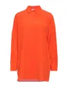 Agnona Shirts In Orange