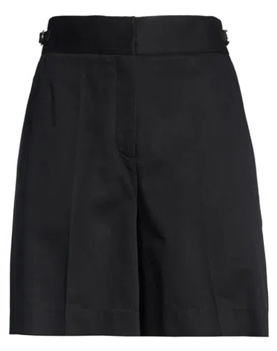 Agnona Woman Shorts & Bermuda Shorts Black Size 6 Cotton, Elastane