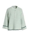 Agnona Woman Sweater Light Green Size S Cashmere In Green