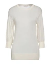 Agnona Woman Sweater Off White Size L Cashmere In Off White