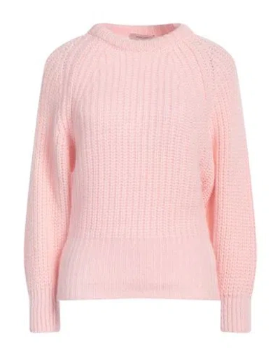 Agnona Woman Sweater Pink Size M Wool, Cashmere
