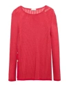 Agnona Woman Sweater Red Size M Cashmere, Silk