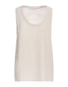 Agnona Woman Top Cream Size 10 Silk In White