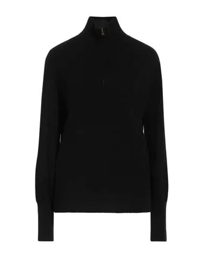 Agnona Woman Turtleneck Black Size Xl Cashmere