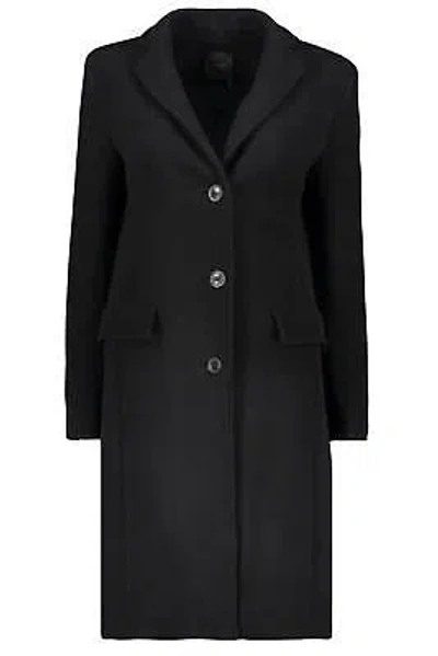 Pre-owned Agnona Wool And Cashmere Coat In Black