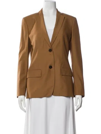 Pre-owned Agnona Wool Blazer In Brown