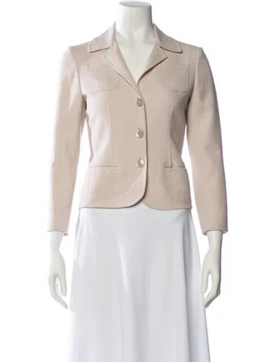 Pre-owned Agnona Wool Blazer In Neutral