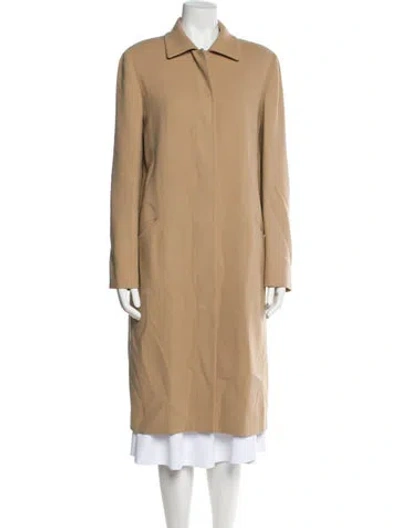 Pre-owned Agnona Wool Coat In Neutral