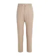 AGNONA WOOL DRAWSTRING TROUSERS