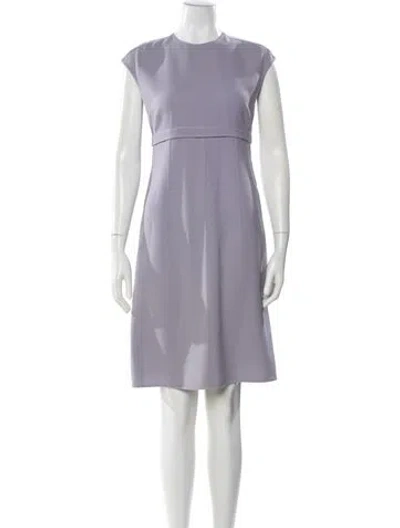 Pre-owned Agnona Wool Dress Set In Purple