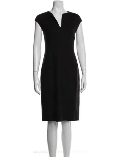 Pre-owned Agnona Wool Knee-length Dress In Multi