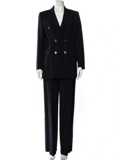 Pre-owned Agnona Wool Pantsuit In Grey