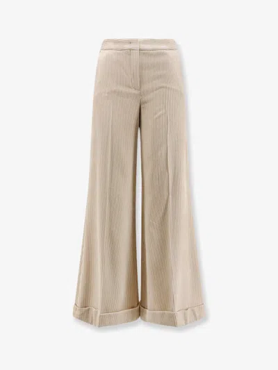 Ago & Filo Corduroy Trousers In Sand