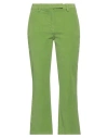 Ago E Filo Woman Pants Lime Green Size 6 Cotton, Elastane