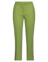 Ago E Filo Woman Pants Lime Green Size 8 Polyester, Virgin Wool, Elastane In Green