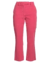 Ago E Filo Woman Pants Magenta Size 6 Cotton, Elastane In Magenta
