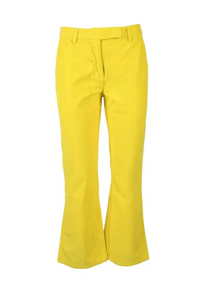 Ago E Filo Yellow Trousers