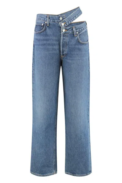 Agolde 5-pocket Straight-leg Jeans