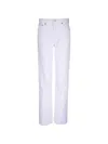 Agolde 롬니 5 포켓 진 In White