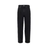 Agolde 80s High-rise Straight-leg Jeans In Black