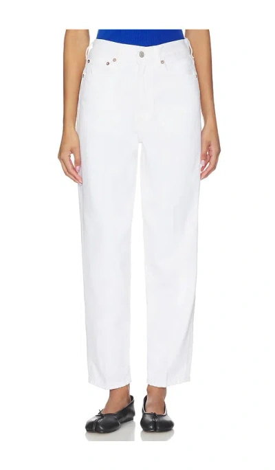 Agolde 80's Jean In White