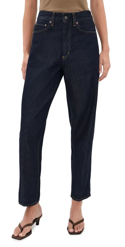 Agolde 80s High Rise Vintage Taper Jeans Rinse In Blue