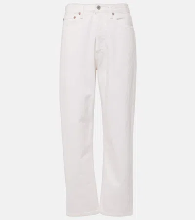 AGOLDE 90'S CROP MID-RISE STRAIGHT JEANS
