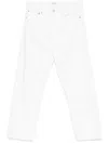 Agolde White Jeans In Regenerated Denim In White