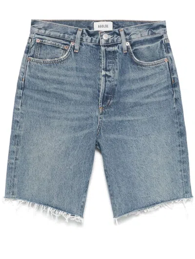 AGOLDE 90'S DENIM SHORTS IN REGENERATIVE COTTON