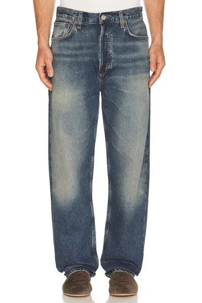 Agolde Mens Imagine 90's Jean Relaxed-fit Denim Jeans In Multi