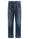 Agolde Blue Washed Jeans In Regenerated Denim