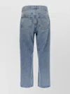 Agolde '90's ' Light Blue Jeans With Rips In Organic Cotton Denim Man