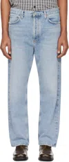 Agolde Curtis Jeans In Turmoil In Gray