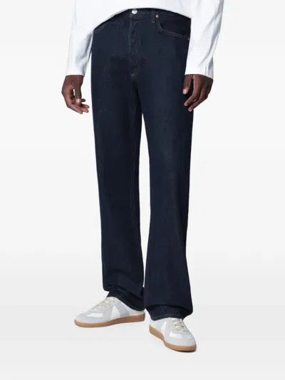 Agolde 90s Jeans In Dark Indigo Denim In Blue