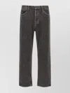 Agolde 90s Grey Five Pocket Jeans In Cotton Man