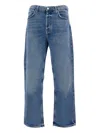 Agolde Sky Blue 90 Jeans In Blue