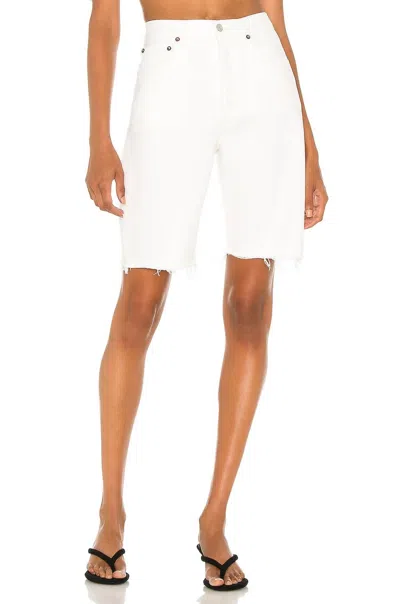 Agolde 90's Mid Rise Loose Short In Candid In Multi