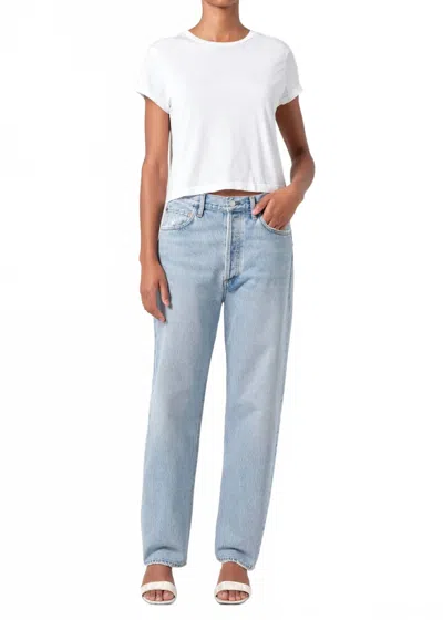 Agolde 90's Mid Rise Straight Jean In Force