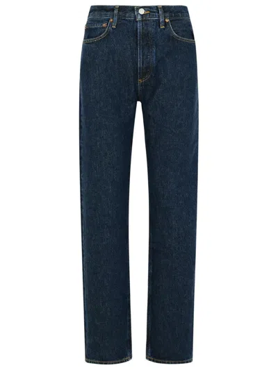 AGOLDE AGOLDE '90'S PINCH' BLUE DENIM JEANS