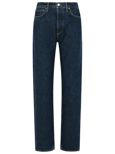 AGOLDE AGOLDE '90'S PINCH' BLUE DENIM JEANS