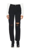 Agolde 90's Pinch Waist In Black